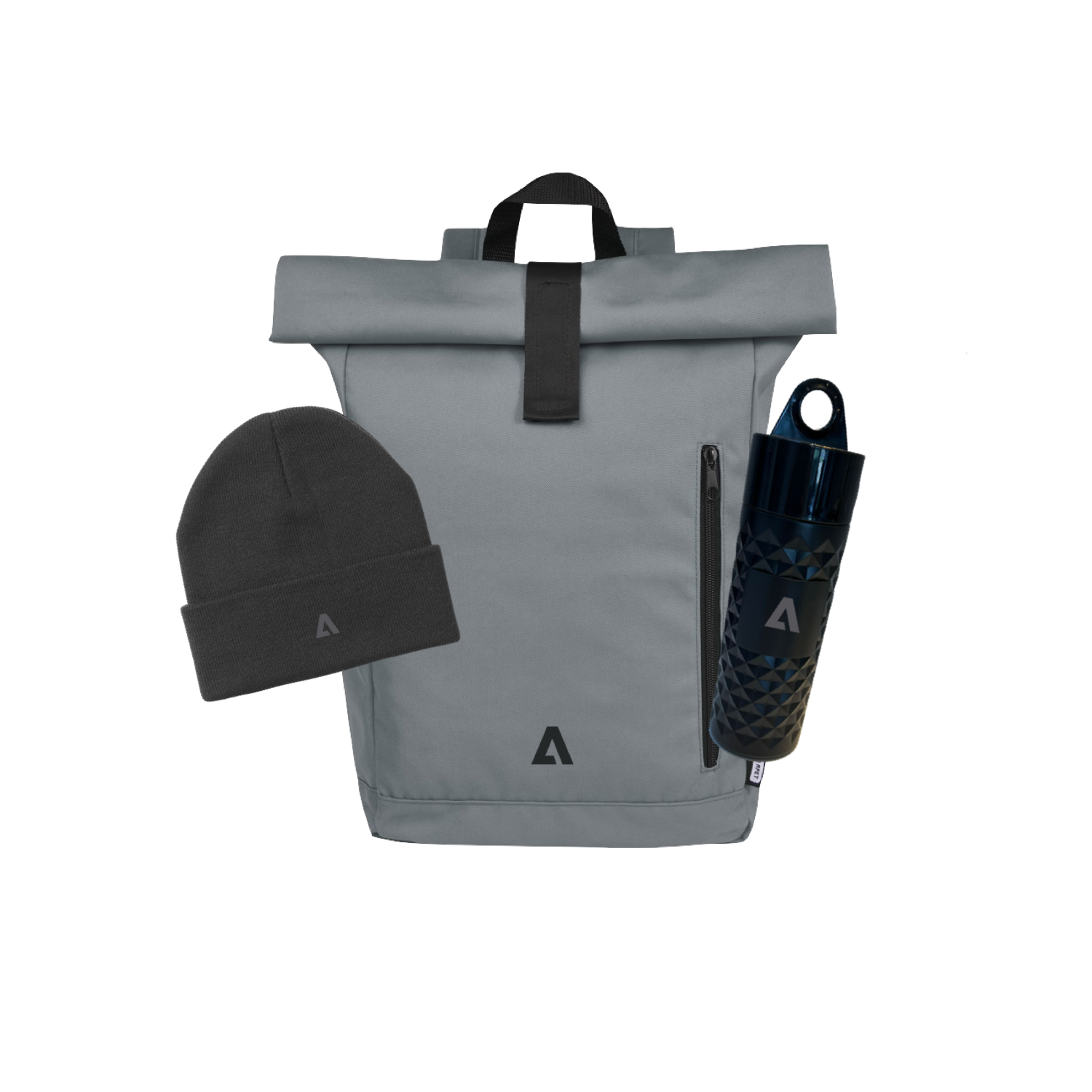 Corporate starter pack with custom branded merchandise, including sustainable business gifts and promotional items designed for effective brand marketing in Scotland.